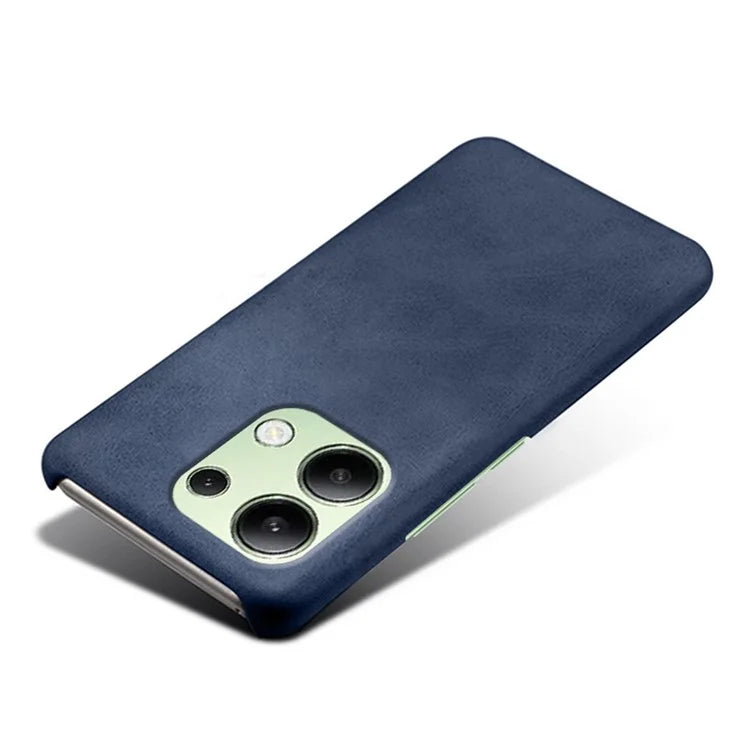 For Xiaomi Redmi Note 13 4G Phone Case Calf Textured Cushion Protective Cover