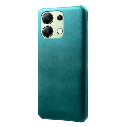 For Xiaomi Redmi Note 13 4G Phone Case Calf Textured Cushion Protective Cover