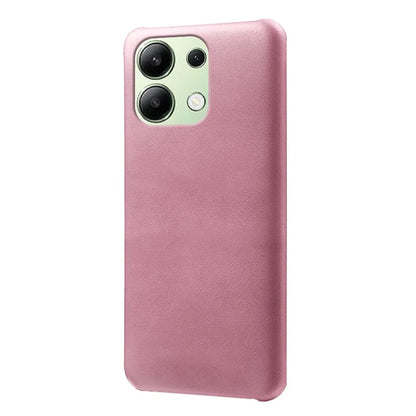 For Xiaomi Redmi Note 13 4G Phone Case Calf Textured Cushion Protective Cover