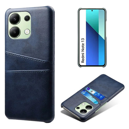 For Xiaomi Redmi Note 13 4G Phone Case Anti-Scratch Shockproof Cover with Card Holder