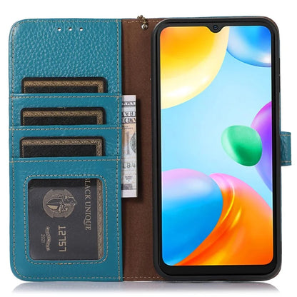 For Xiaomi Redmi Note 13 Pro 5G / Poco X6 5G Phone Case Genuine Cow Leather Cover Card Holder