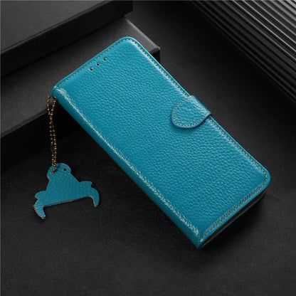For Xiaomi Redmi Note 13 Pro 5G / Poco X6 5G Phone Case Genuine Cow Leather Cover Card Holder