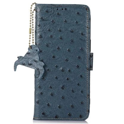 For Xiaomi Redmi Note 13 Pro 5G / Poco X6 5G Case Genuine Cow Leather RFID Blocking Phone Cover