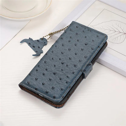 For Xiaomi Redmi Note 13 Pro 5G / Poco X6 5G Case Genuine Cow Leather RFID Blocking Phone Cover