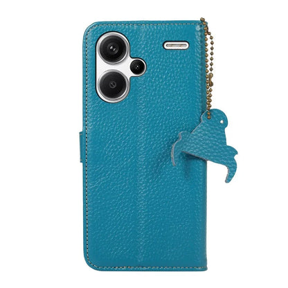 For Xiaomi Redmi Note 13 Pro+ 5G Phone Case Wallet Cover Litchi Texture RFID Blocking