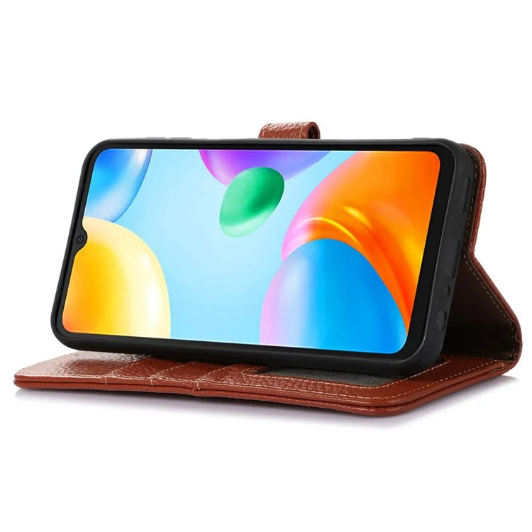 For Xiaomi Redmi Note 13 Pro+ 5G Phone Case Wallet Cover Litchi Texture RFID Blocking
