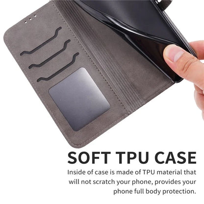 For Xiaomi Redmi Note 13 Pro 5G / Poco X6 5G Leather Case Happy Cat Pattern Folding Stand Phone Cover