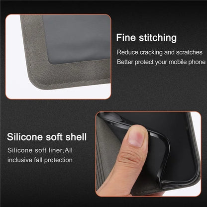For Xiaomi Redmi Note 13 Pro 5G / Poco X6 5G Leather Case Happy Cat Pattern Folding Stand Phone Cover