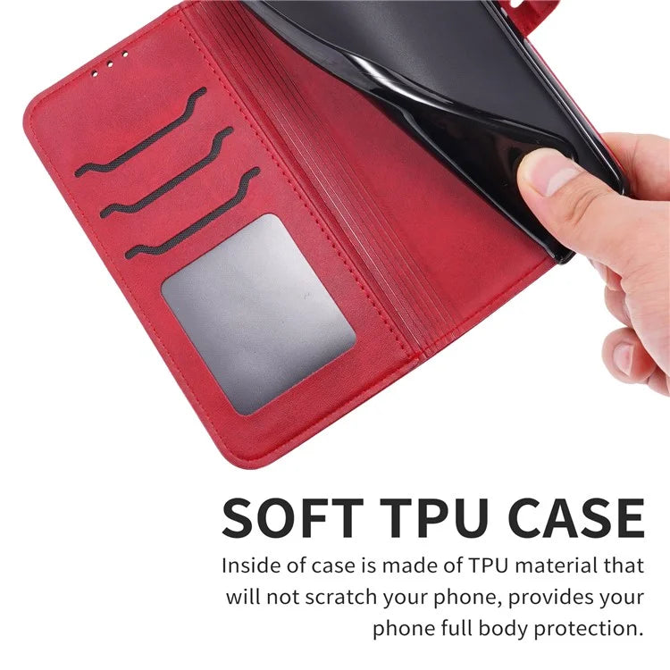 For Xiaomi Redmi Note 13 Pro 5G / Poco X6 5G Leather Case Happy Cat Pattern Folding Stand Phone Cover