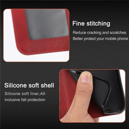 For Xiaomi Redmi Note 13 Pro 5G / Poco X6 5G Leather Case Happy Cat Pattern Folding Stand Phone Cover
