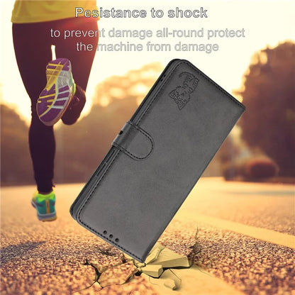 For Xiaomi Redmi Note 13 Pro+ 5G Wallet Case Happy Cat Pattern Shockproof Flip Phone Cover