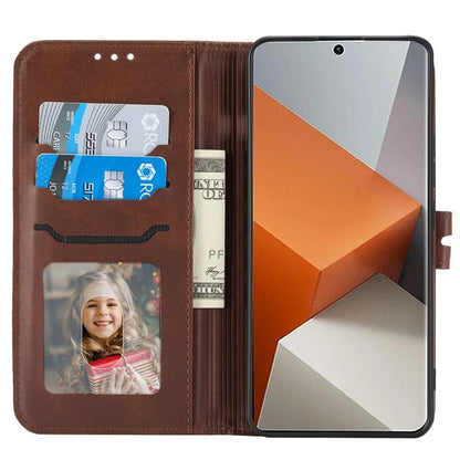 For Xiaomi Redmi Note 13 Pro+ 5G Wallet Case Happy Cat Pattern Shockproof Flip Phone Cover