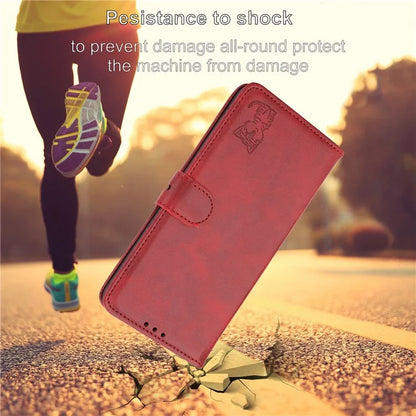 For Xiaomi Redmi Note 13 Pro+ 5G Wallet Case Happy Cat Pattern Shockproof Flip Phone Cover