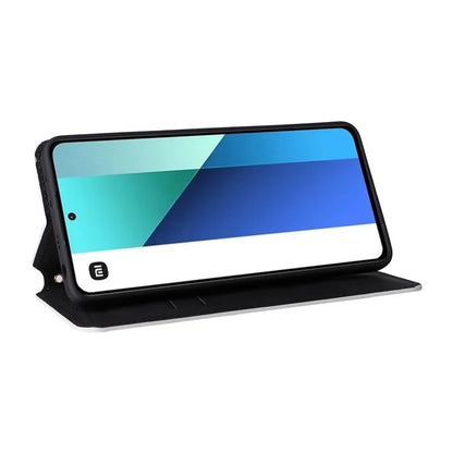 For Xiaomi Redmi Note 13 4G Wallet Case Stand Full Protection Leather Rhombus Phone Cover