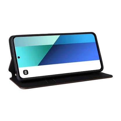 For Xiaomi Redmi Note 13 4G Wallet Case Stand Full Protection Leather Rhombus Phone Cover
