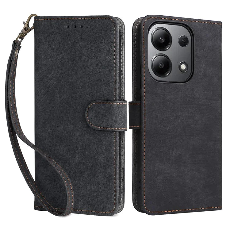 For Xiaomi Redmi Note 13 4G Wallet Leather Case Phone Cover RFID Blocking Protection