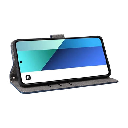 For Xiaomi Redmi Note 13 4G Wallet Leather Case Phone Cover RFID Blocking Protection