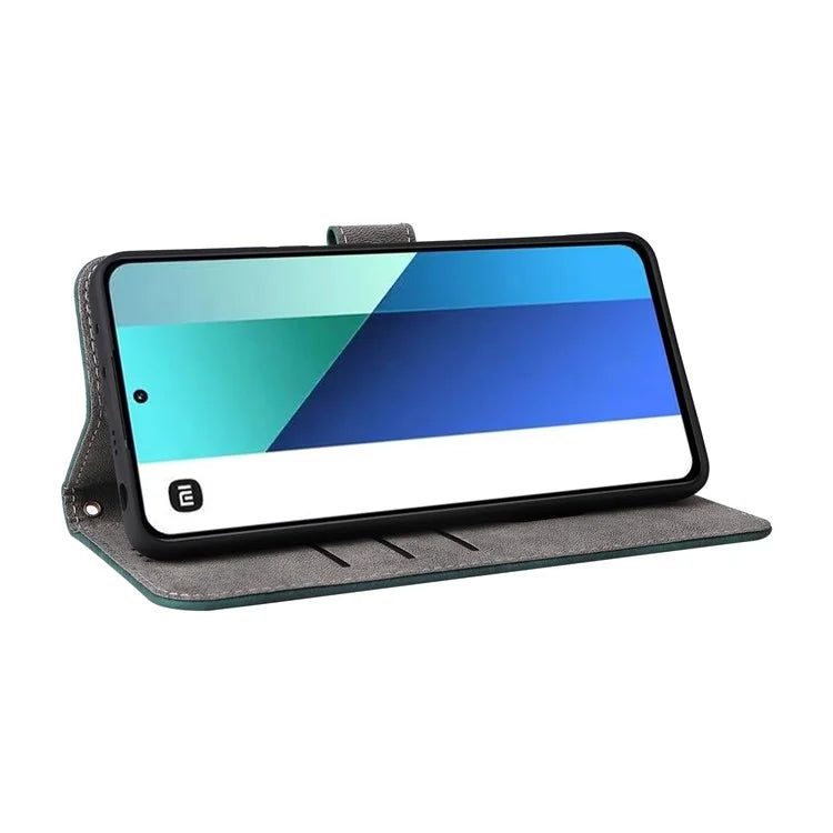 For Xiaomi Redmi Note 13 4G Wallet Leather Case Phone Cover RFID Blocking Protection