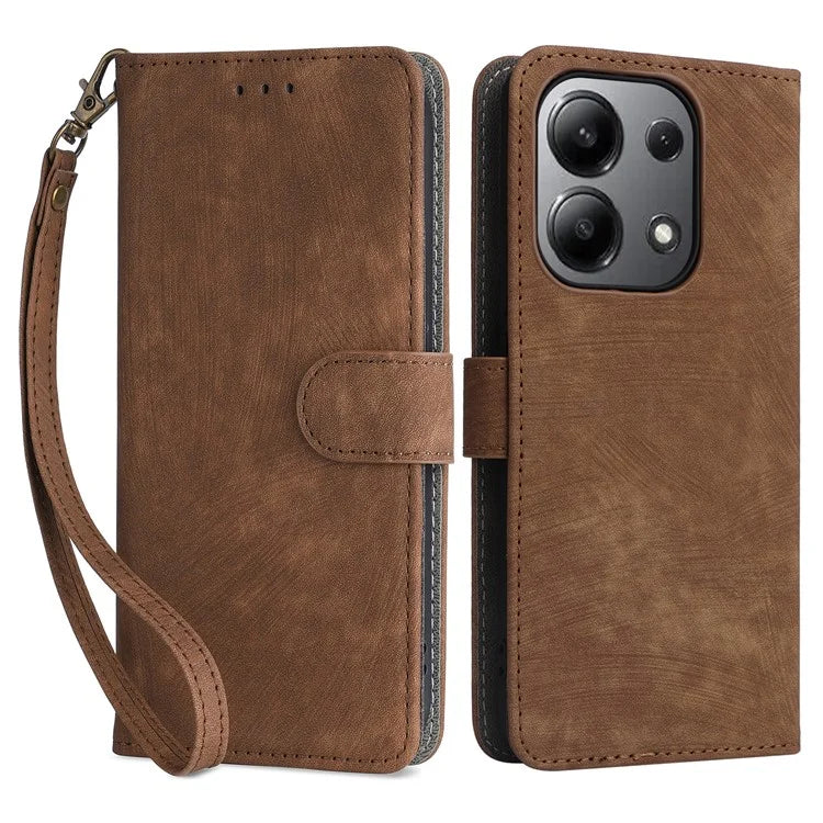 For Xiaomi Redmi Note 13 4G Wallet Leather Case Phone Cover RFID Blocking Protection