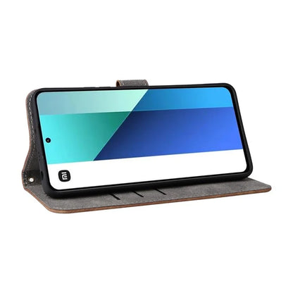 For Xiaomi Redmi Note 13 4G Wallet Leather Case Phone Cover RFID Blocking Protection