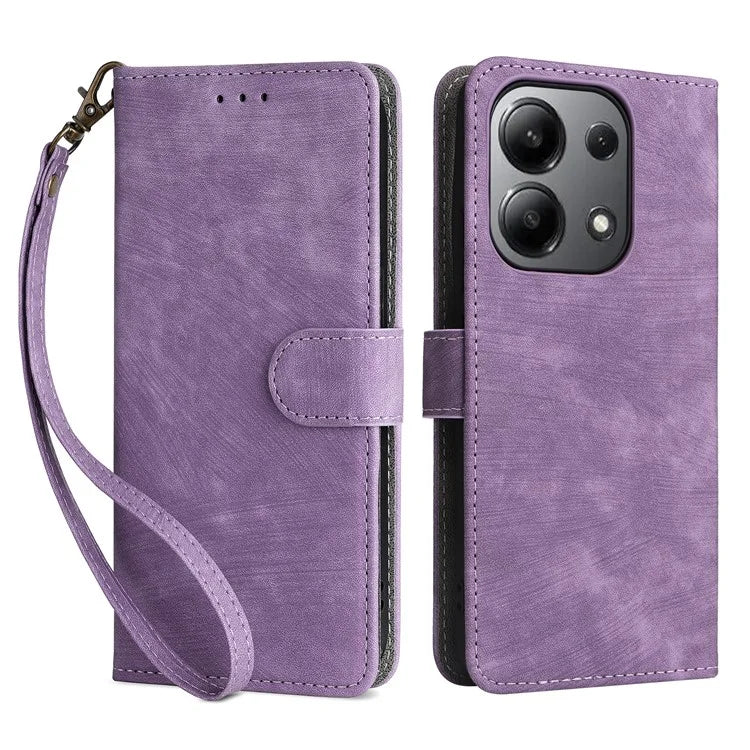 For Xiaomi Redmi Note 13 4G Wallet Leather Case Phone Cover RFID Blocking Protection
