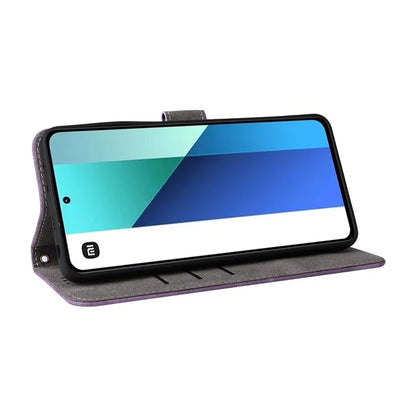For Xiaomi Redmi Note 13 4G Wallet Leather Case Phone Cover RFID Blocking Protection
