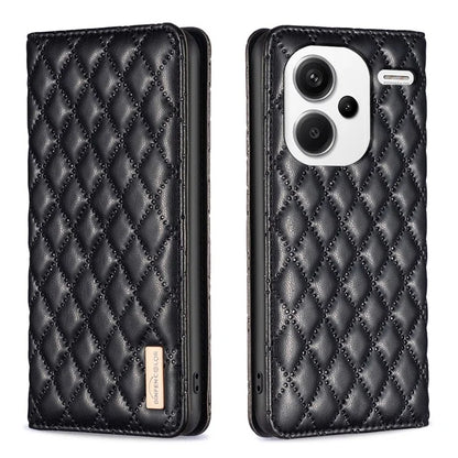 BINFEN COLOR BF Style-16 For Xiaomi Redmi Note 13 Pro+ 5G Case Card Slots Magnetic Closure Phone Cover