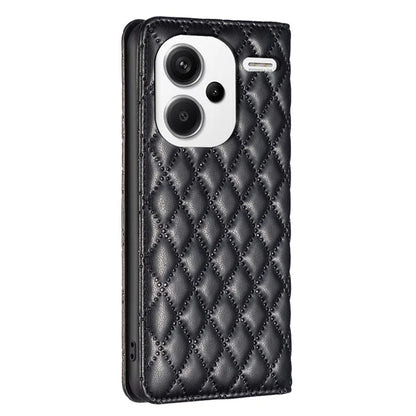 BINFEN COLOR BF Style-16 For Xiaomi Redmi Note 13 Pro+ 5G Case Card Slots Magnetic Closure Phone Cover