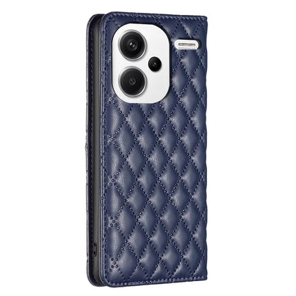 BINFEN COLOR BF Style-16 For Xiaomi Redmi Note 13 Pro+ 5G Case Card Slots Magnetic Closure Phone Cover