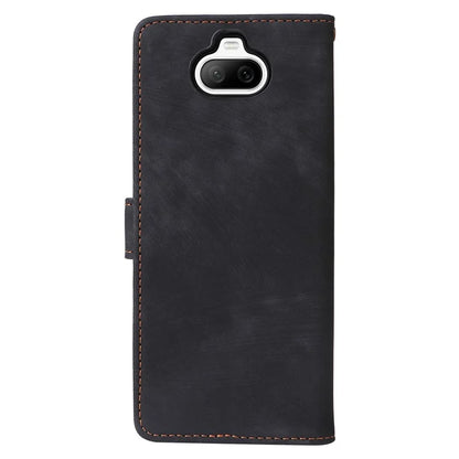 For Sony Xperia 8 Case RFID Blocking PU Leather Phone Cover with Wallet