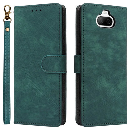 For Sony Xperia 8 Case RFID Blocking PU Leather Phone Cover with Wallet
