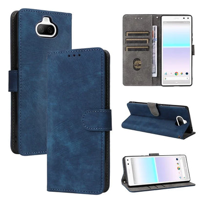 For Sony Xperia 8 Case RFID Blocking PU Leather Phone Cover with Wallet