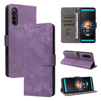 For Sony Xperia 10 III 5G Case Flip Leather Phone Cover with RFID Blocking Wallet
