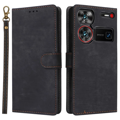 For ZTE nubia Z60 Ultra Leather Case RFID Blocking Wallet Phone Cover