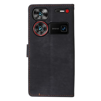 For ZTE nubia Z60 Ultra Leather Case RFID Blocking Wallet Phone Cover