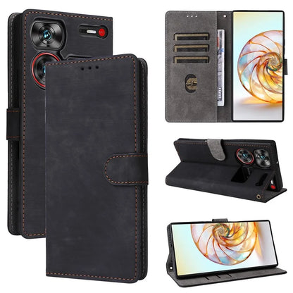 For ZTE nubia Z60 Ultra Leather Case RFID Blocking Wallet Phone Cover