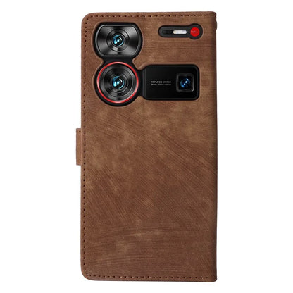 For ZTE nubia Z60 Ultra Leather Case RFID Blocking Wallet Phone Cover