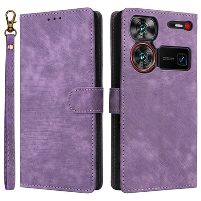 For ZTE nubia Z60 Ultra Leather Case RFID Blocking Wallet Phone Cover