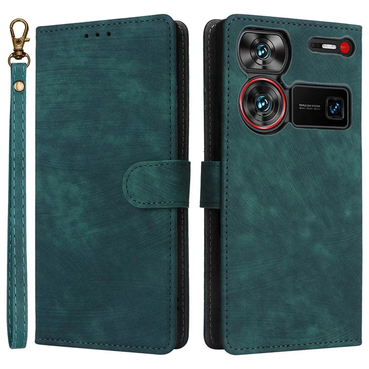 For ZTE nubia Z60 Ultra Leather Case RFID Blocking Wallet Phone Cover