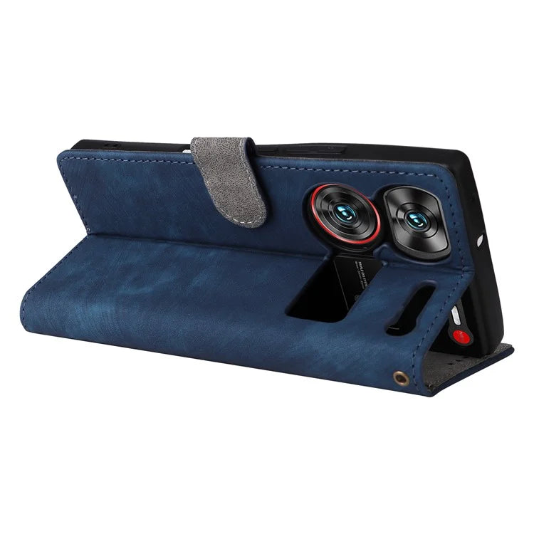 For ZTE nubia Z60 Ultra Leather Case RFID Blocking Wallet Phone Cover