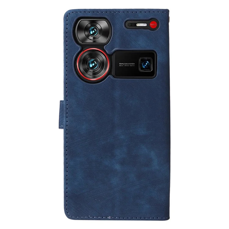 For ZTE nubia Z60 Ultra Leather Case RFID Blocking Wallet Phone Cover