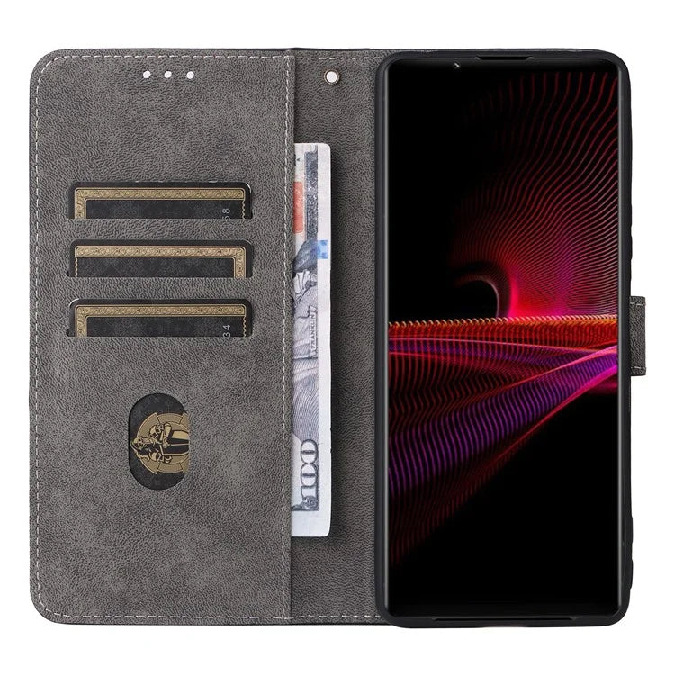For Sony Xperia 1 III 5G Case Wallet Flip Leather Phone Cover RFID Blocking Protection