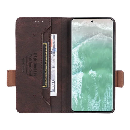 For Oppo Reno11 5G (Global) Flip Leather Case Hardware Decor Phone Cover with Wallet