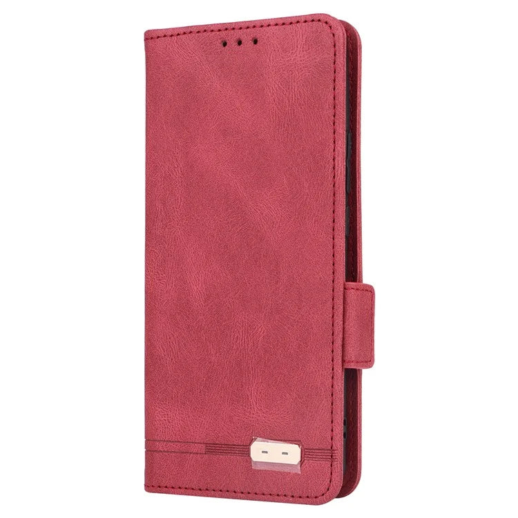 For Oppo Reno11 5G (Global) Flip Leather Case Hardware Decor Phone Cover with Wallet