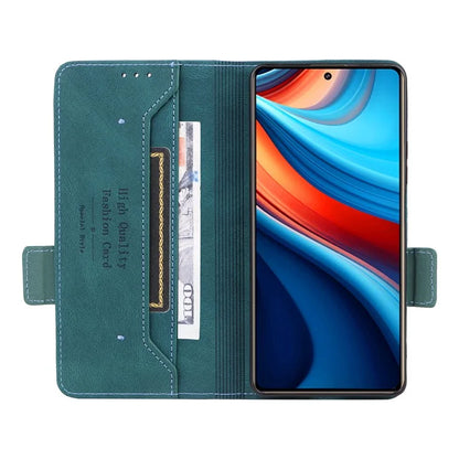 For Xiaomi Redmi Note 13R Pro 5G Wallet Case Hardware Decor Stand Phone Cover