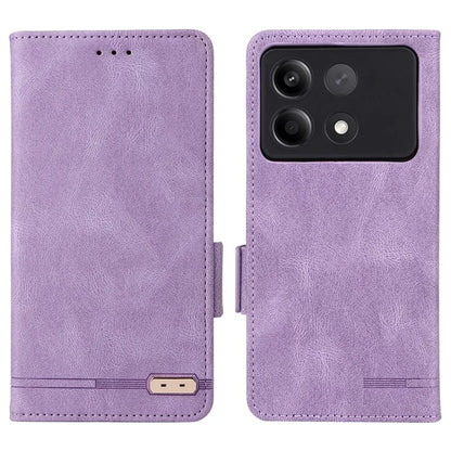 For Xiaomi Redmi Note 13R Pro 5G Wallet Case Hardware Decor Stand Phone Cover