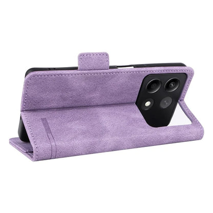 For Xiaomi Redmi Note 13R Pro 5G Wallet Case Hardware Decor Stand Phone Cover