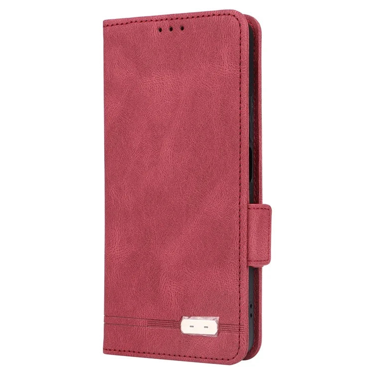 For Xiaomi Redmi Note 13R Pro 5G Wallet Case Hardware Decor Stand Phone Cover