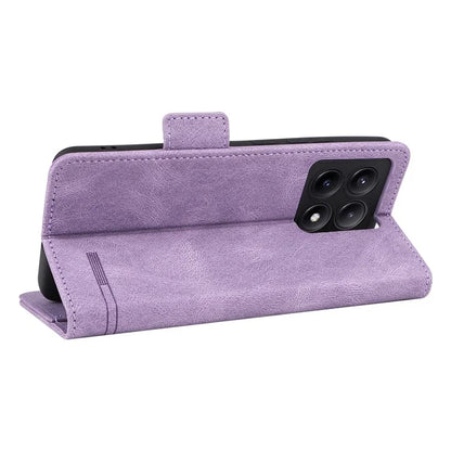 For Xiaomi Redmi K70E 5G / Poco X6 Pro 5G Leather Case Wallet Flip Phone Cover