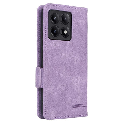 For Xiaomi Redmi K70E 5G / Poco X6 Pro 5G Leather Case Wallet Flip Phone Cover